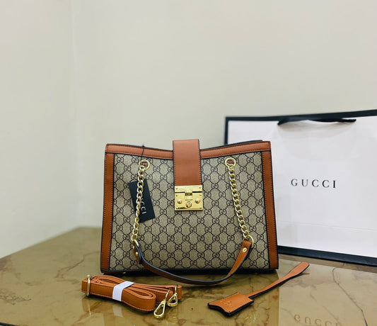GUCCI Padlock – Premium Quality (Brown 2)