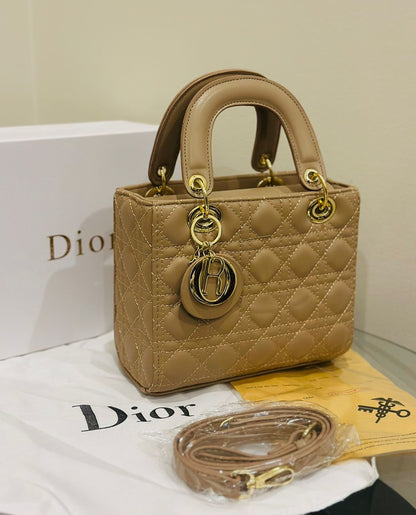 DIOR – Medium Lady Dior My ABCDior Bag ✨ (Brown)
