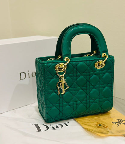 DIOR – Medium Lady Dior My ABCDior Bag ✨ (Green)