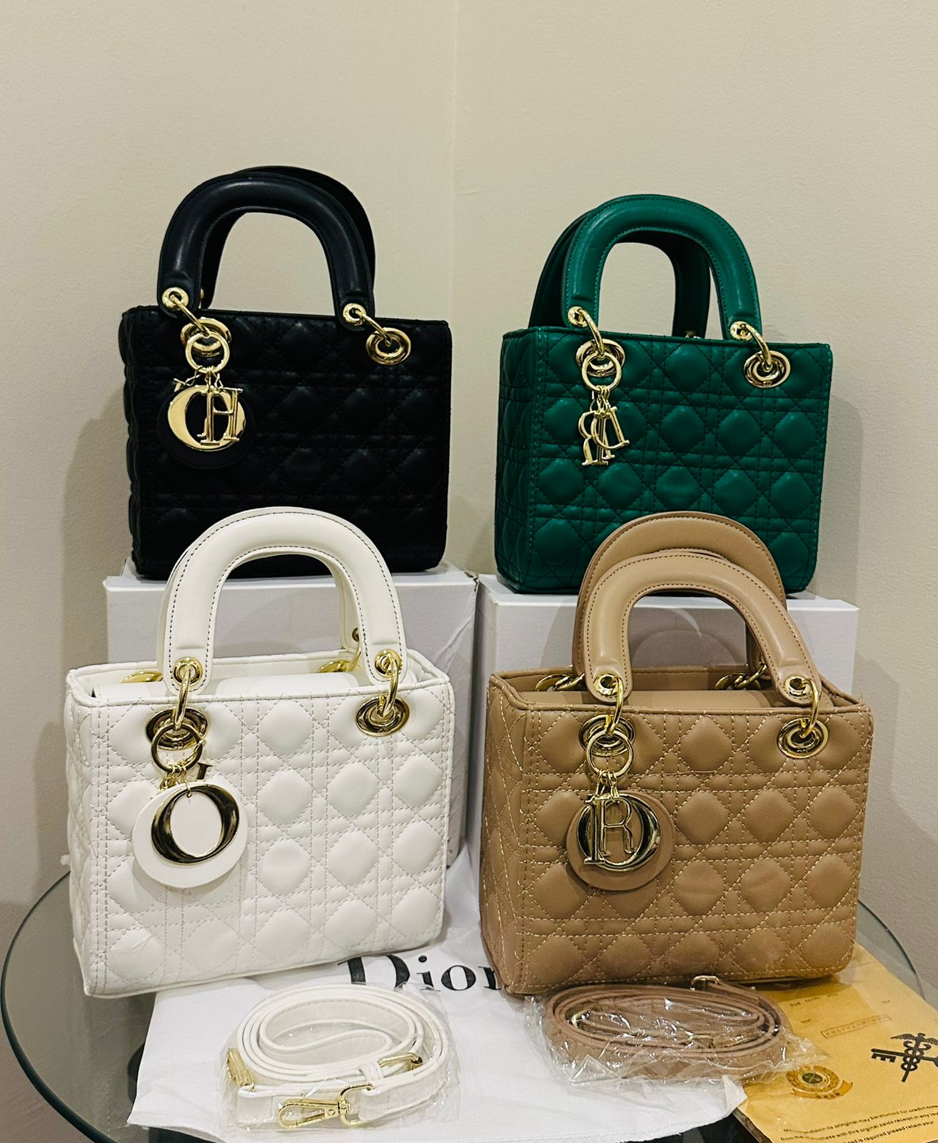 DIOR – Medium Lady Dior My ABCDior Bag ✨ (Green)