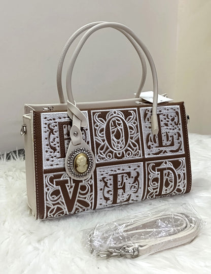 BOLVED – Luxurious Premium Bag (Brown/White 1)