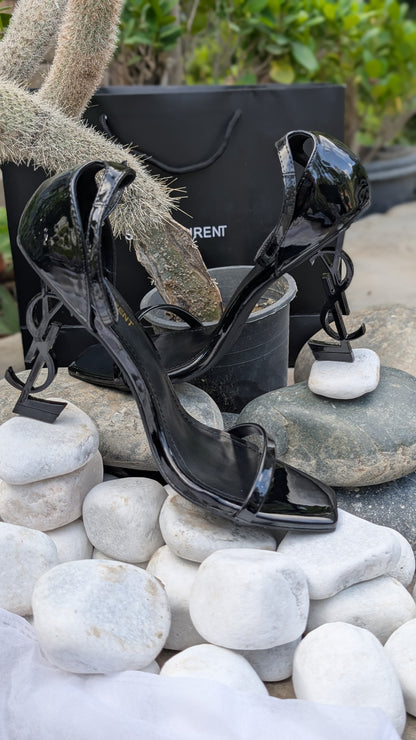 SAINT LAURENT PARIS – Luxury Heels for Women (Black)