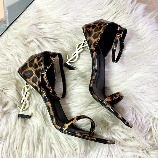 YSL Heels – Iconic Elegance with Every Step (Black/Brown)