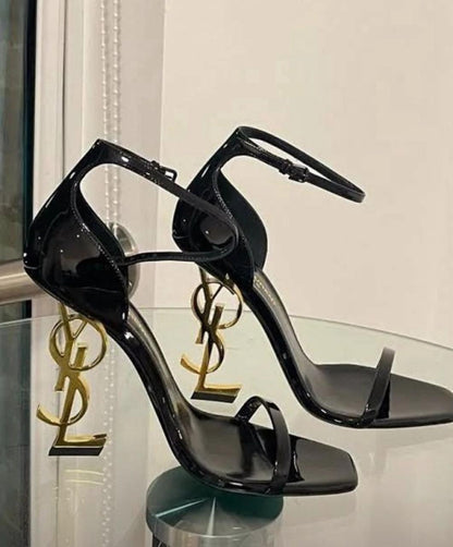 YSL Heels – Iconic Elegance with Every Step (Black)
