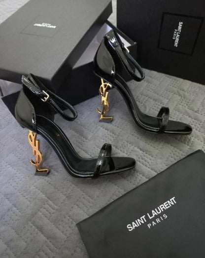YSL Heels – Iconic Elegance with Every Step (Black)
