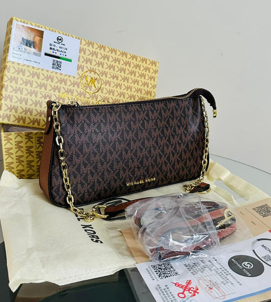 Michael Kors Crossbody Bag – High Quality & Iconic Style (Brown)