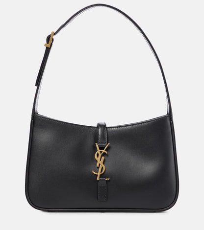 SAINT LAURENT – Le 5 à 7 Hobo Shoulder Bag (Black Matt)