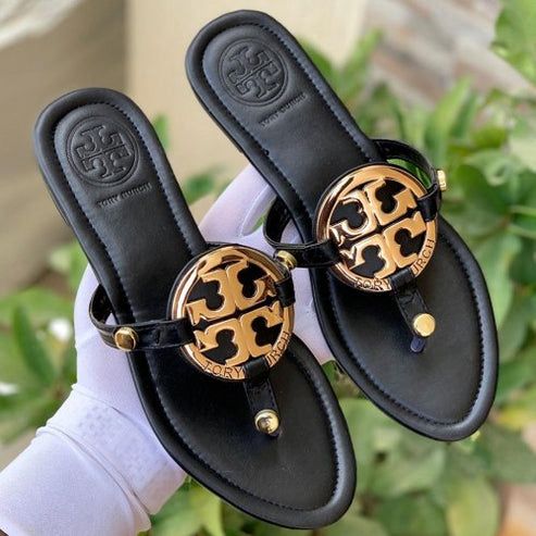 TORY BURCH – Miller Sandals (Black)