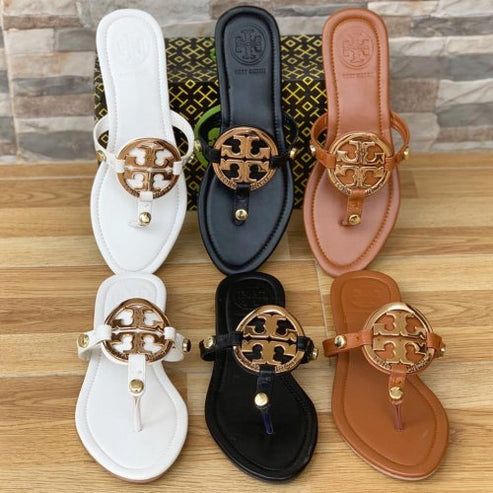 TORY BURCH – Miller Sandals (White)