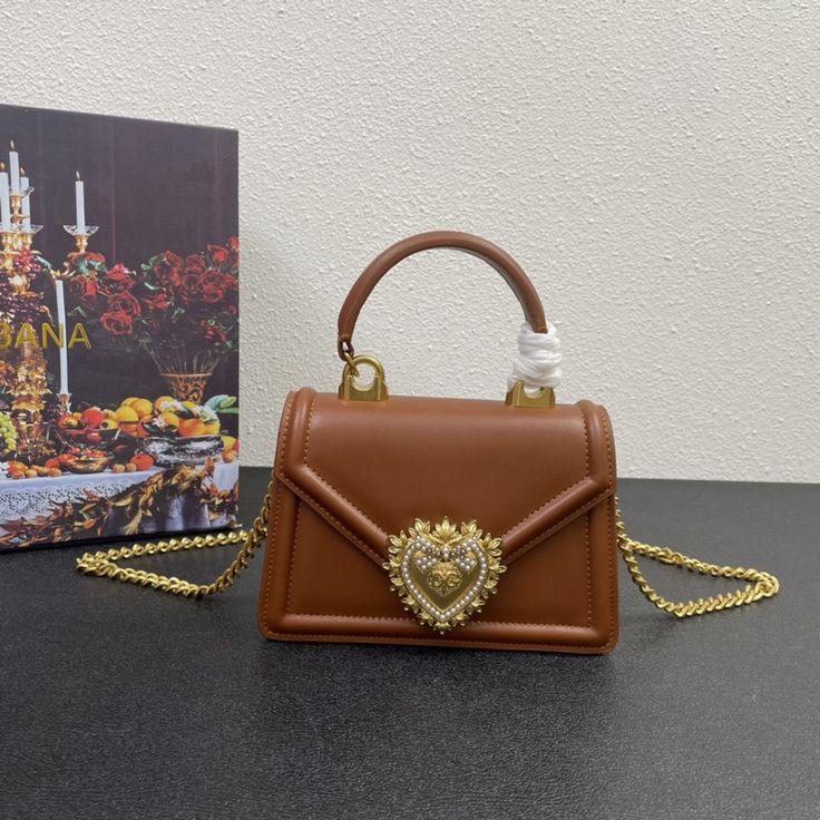 DOLCE & GABBANA Devotion – Master Quality Luxury Bag (Brown)