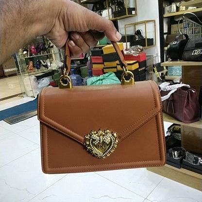 DOLCE & GABBANA Devotion – Master Quality Luxury Bag (Brown)