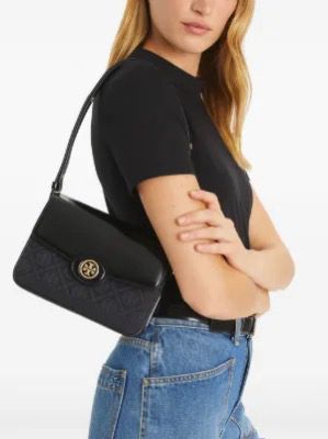 TORY BURCH – Crossbody Bag with Long Belt (Black)