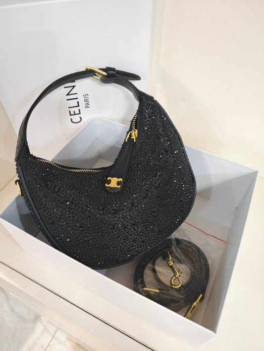 CELINE – Fancy Crossbody Bag (Black)