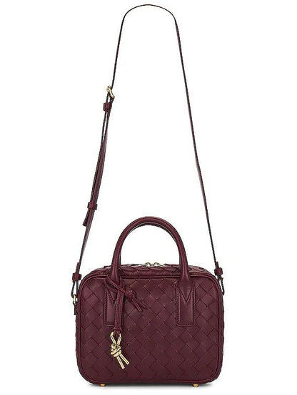 Bottega Veneta – Small Crossbody Bag (Maroon)