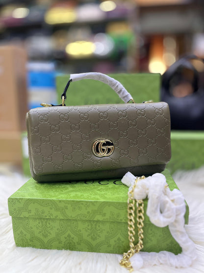 GUCCI GG Milano Mini Women Bag – Luxury Handbag with Chain Strap(Green)