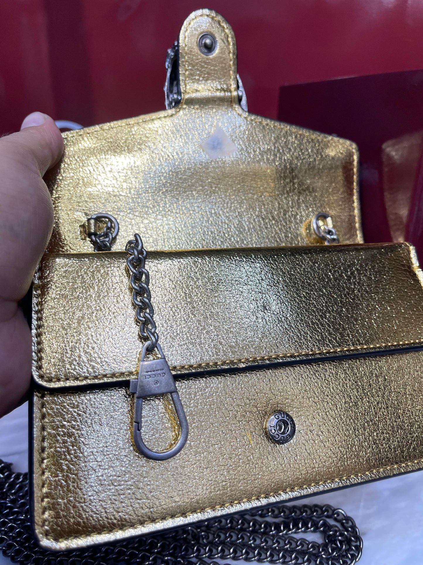 Gucci Dionysus Mini Women Bag – Luxury Designer Crossbody (Gold)