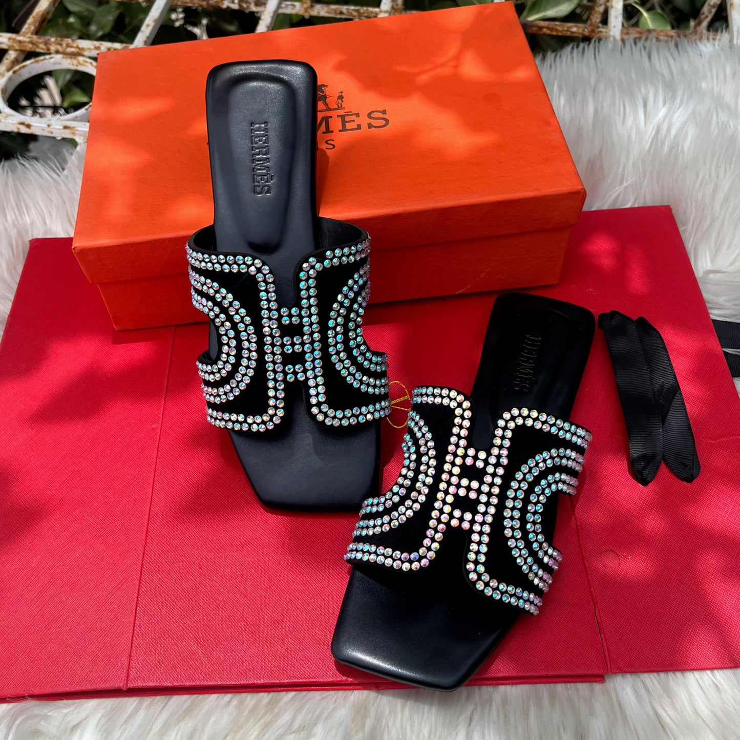 Hermes Flat Slides Women Sandals – Luxury with Brand Box