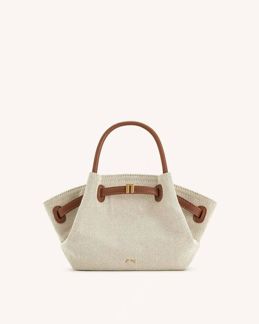 JW Pei Premium Women Handbag (Mini) – With Brand Tag & Dust Bag (White)