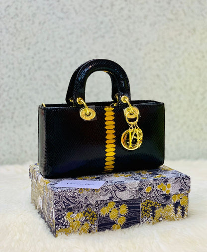 New Design Dior Brand Official Model Women Bag – With Dust Bag & Box (Black)