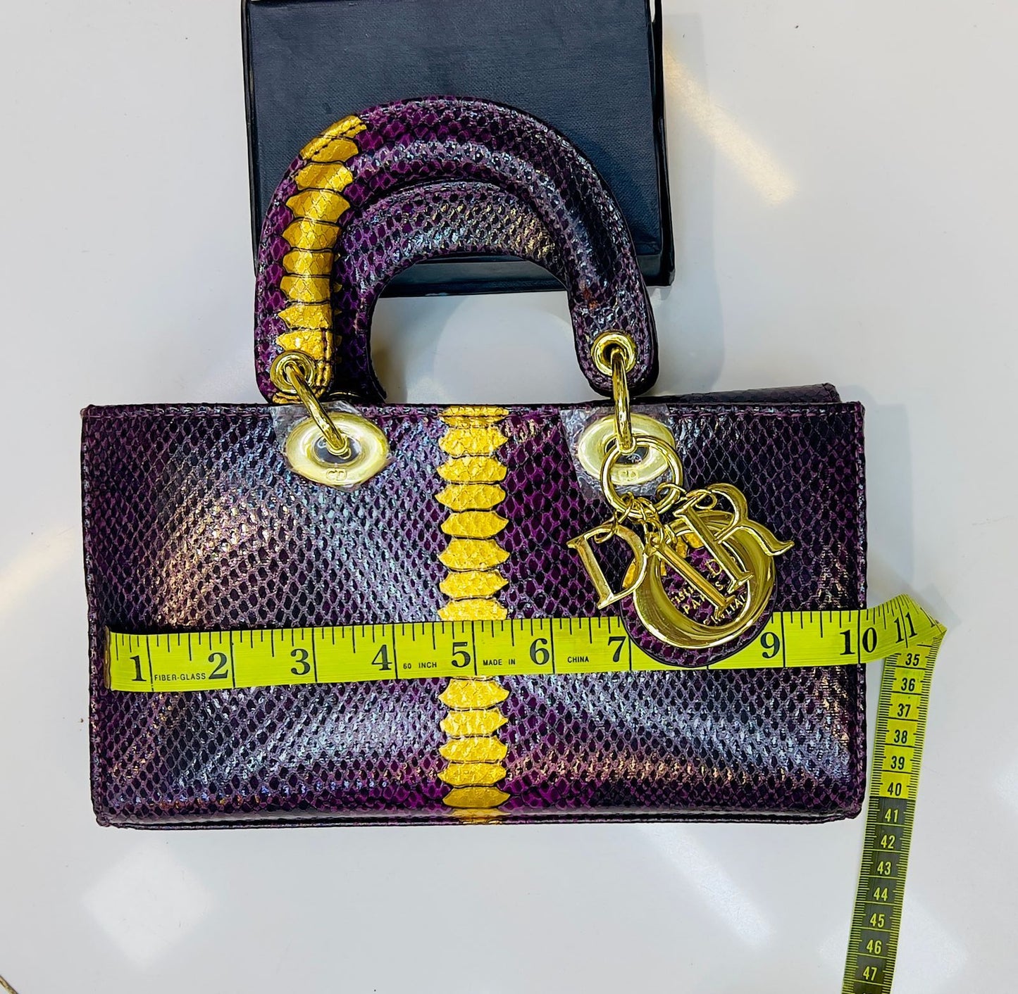 New Design Dior Brand Official Model Women Bag – With Dust Bag & Box (Dark Brown)