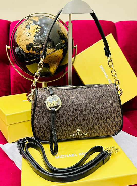 Michael Kors – AAA Quality | Embossed Branding | With Brand Box & Dust Bag(Brown/Acorn)