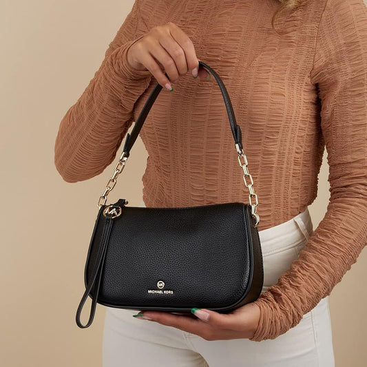 Michael Kors – AAA Quality | Embossed Branding | With Brand Box & Dust Bag(Black)