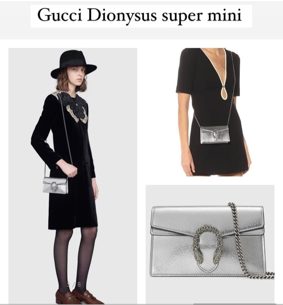 GUCCI DIONYSUS MINI – Women Bag (Master Series)(Silver)