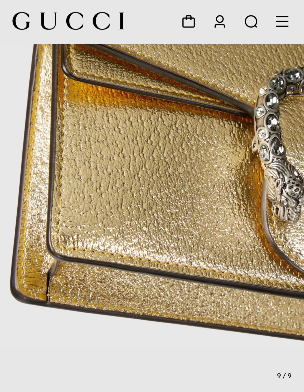 GUCCI DIONYSUS MINI – Women Bag (Master Series)(Gold)