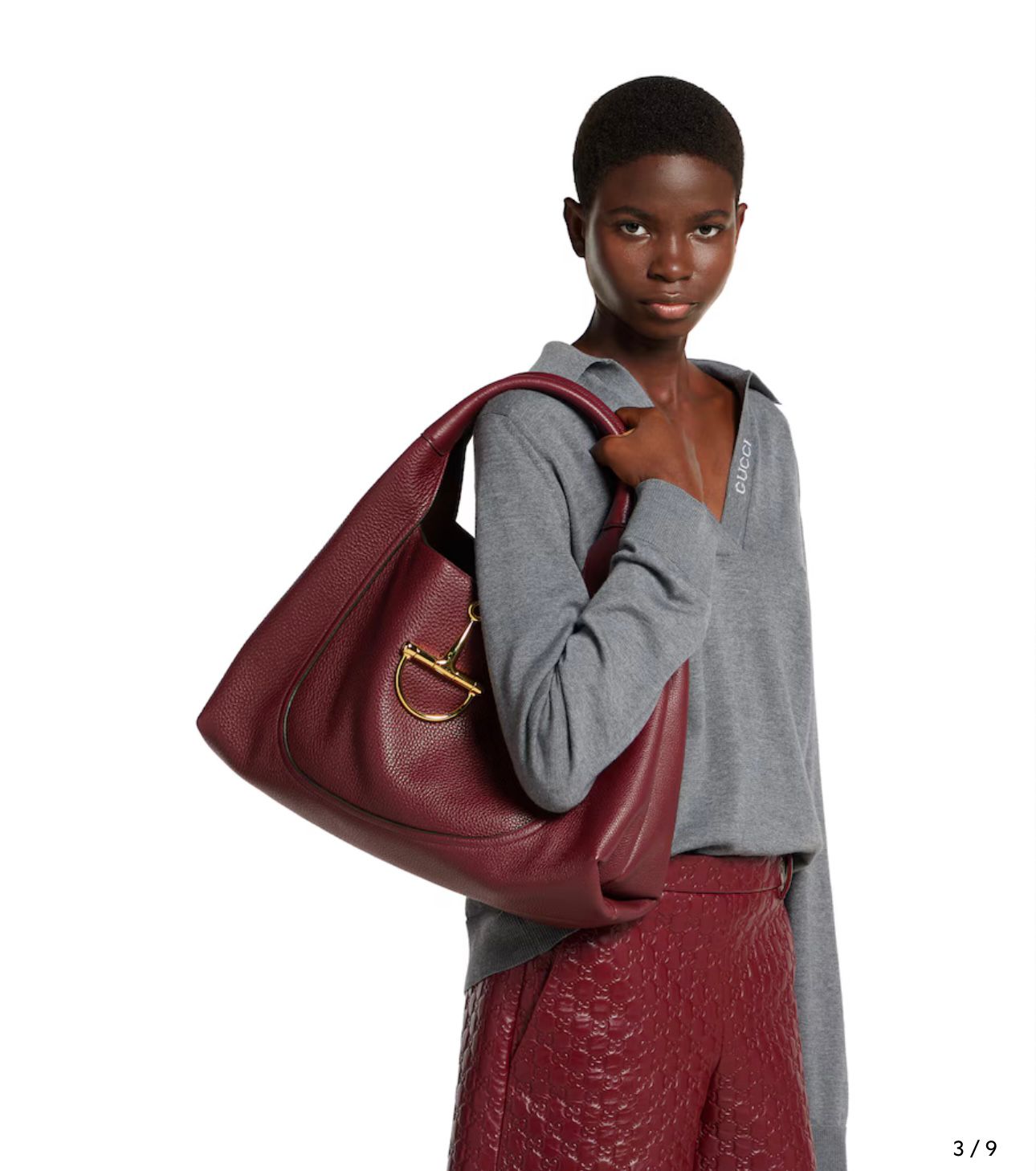 GUCCI TOTE – Women Bag (Master Series)(Maroon)