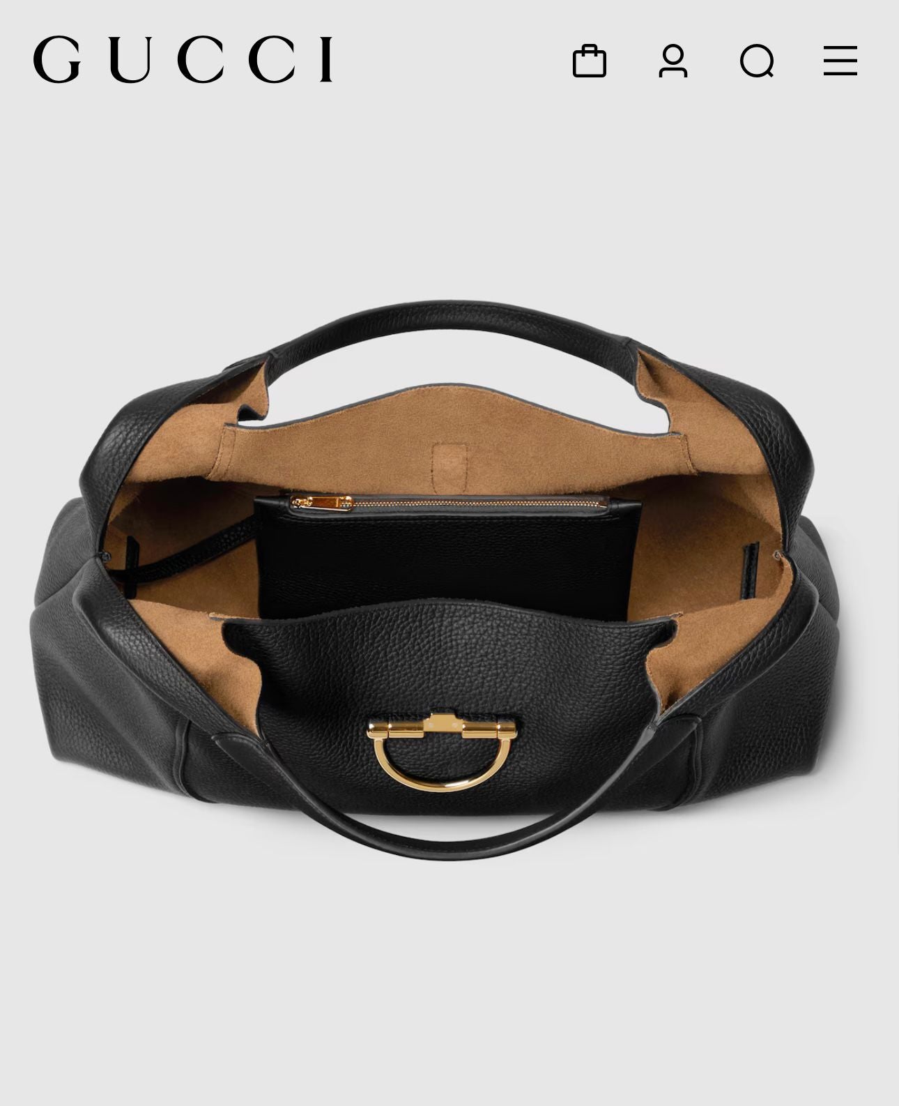 GUCCI TOTE – Women Bag (Master Series)(Black)
