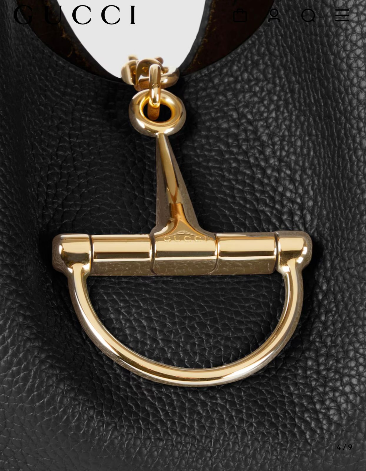 GUCCI TOTE – Women Bag (Master Series)(Black)
