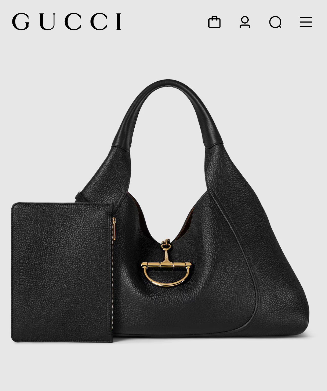 GUCCI TOTE – Women Bag (Master Series)(Black)