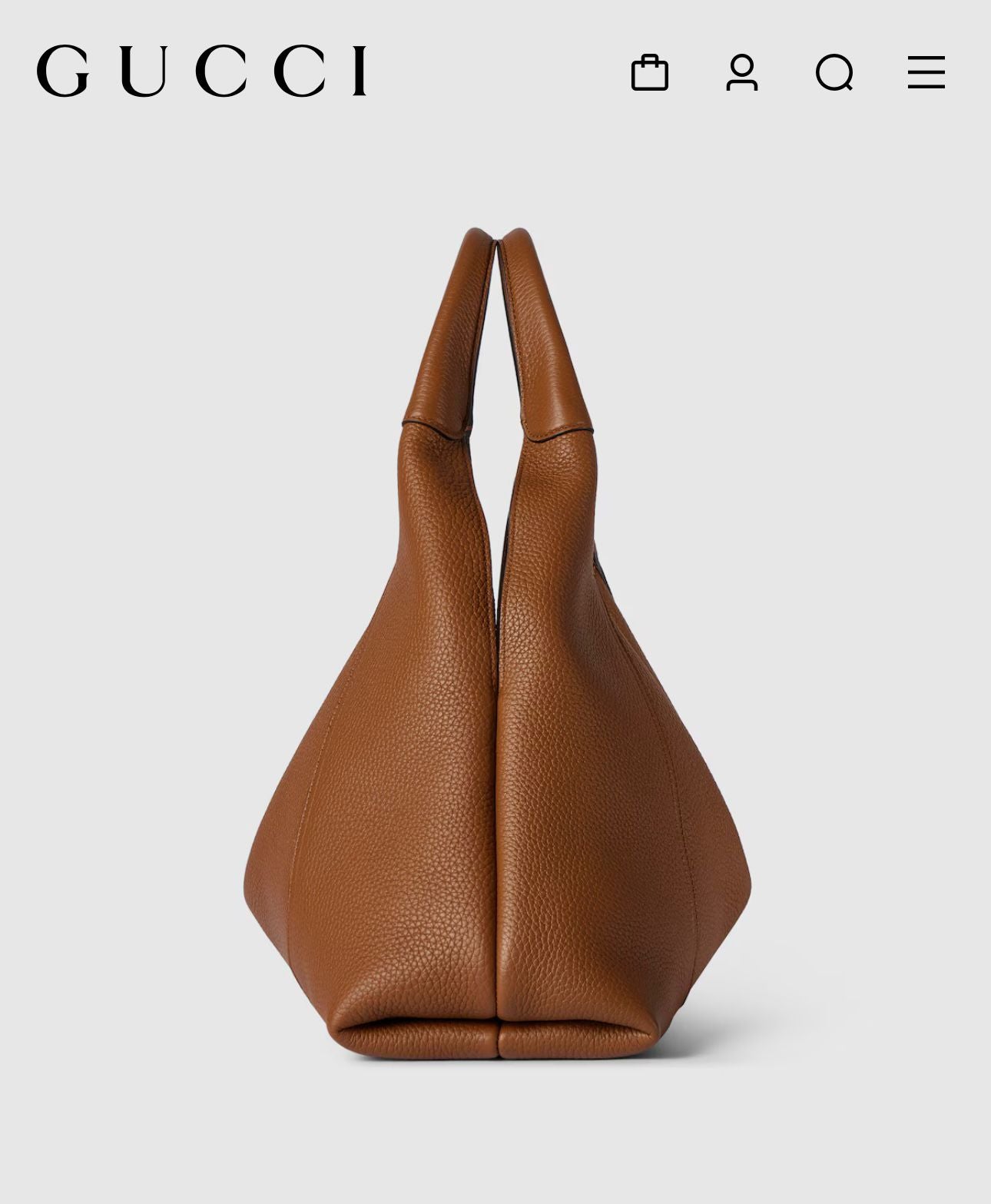 GUCCI TOTE – Women Bag (Master Series)(Brown)