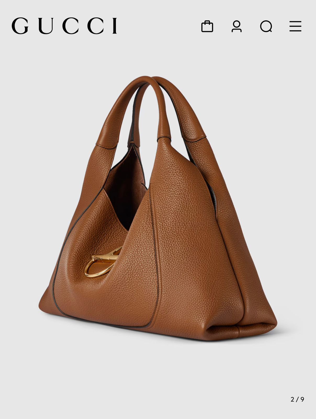 GUCCI TOTE – Women Bag (Master Series)(Brown)