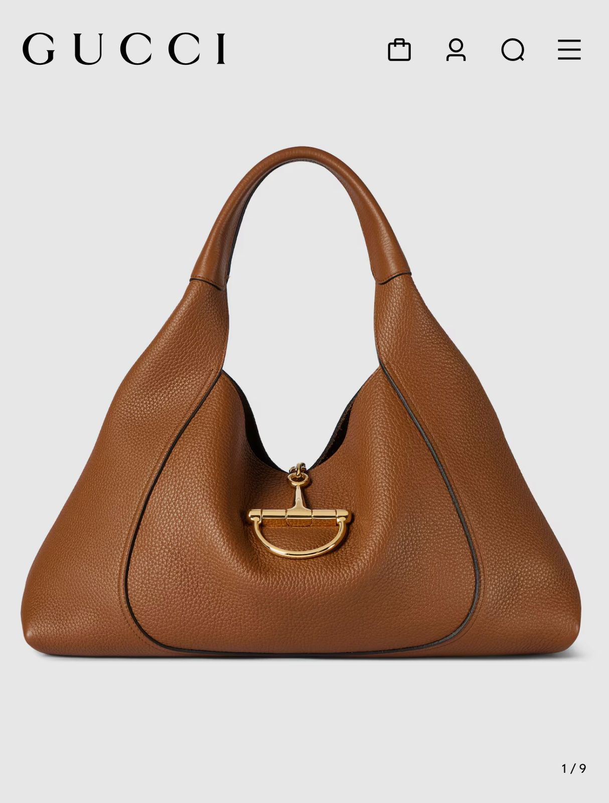GUCCI TOTE – Women Bag (Master Series)(Brown)