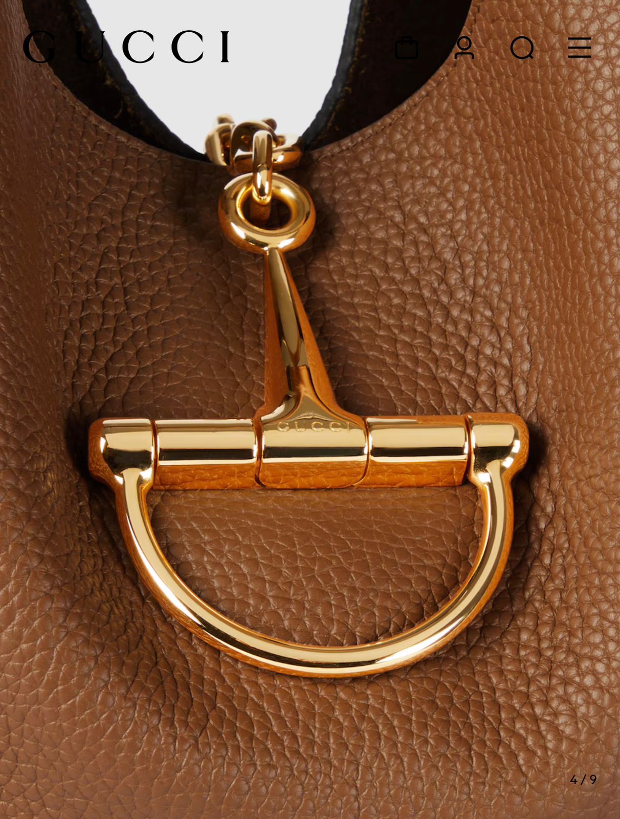 GUCCI TOTE – Women Bag (Master Series)(Brown)