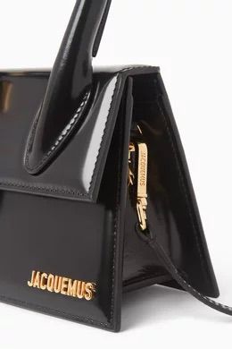 Jacquemus Le Chiquito Moyen Boucle – Luxury Women Bag(Black)