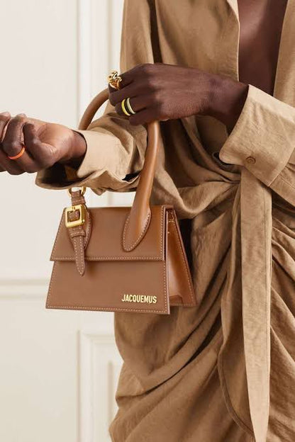 Jacquemus Le Chiquito Moyen Boucle – Luxury Women Bag(Beige)