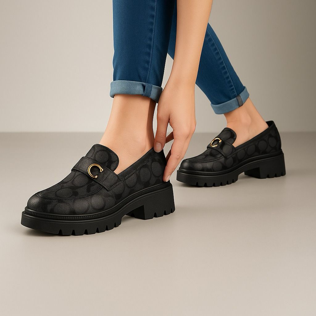 COACH RESTOCK – Women High Heels Shoes(Black)