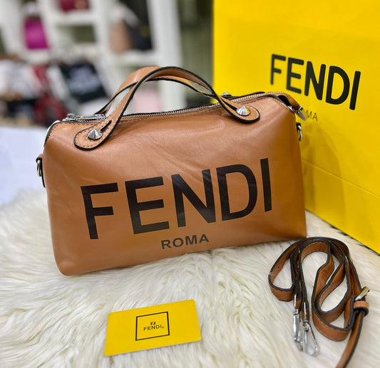 FENDI – Women Hand Bag (With Long Belt)(Brown)
