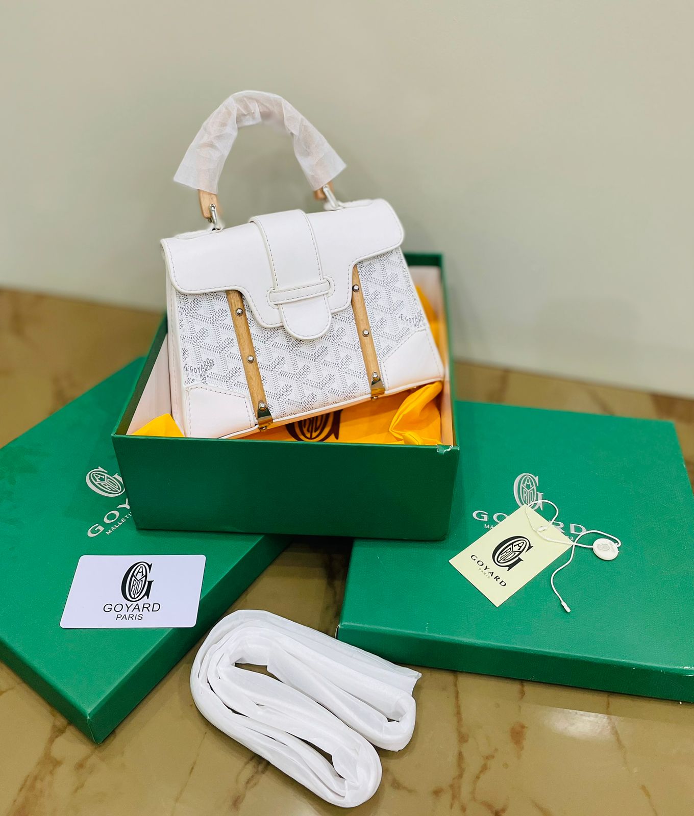 GOYARD – Women Luxury Bag High Quality (White)