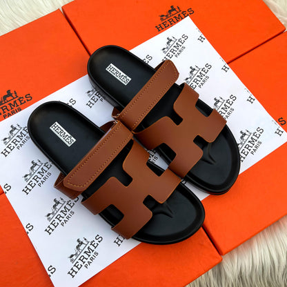 HERMES RESTOCK – Chypre Women Sandal (Brown)