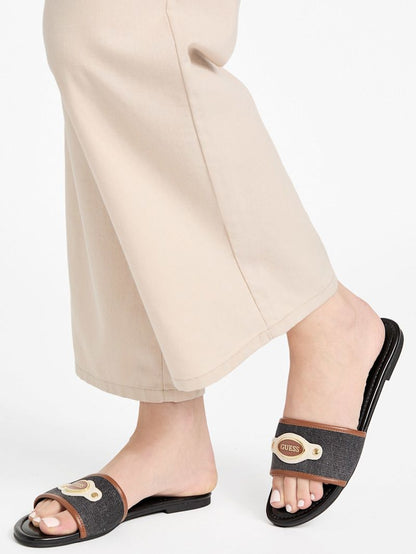 NEW ARRIVAL – Guess Women Denim Flat