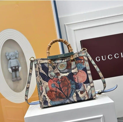 G-U-C-C-I Luxury Bamboo Handle Series Women Bag – Master Quality | Restocked (Colorful)