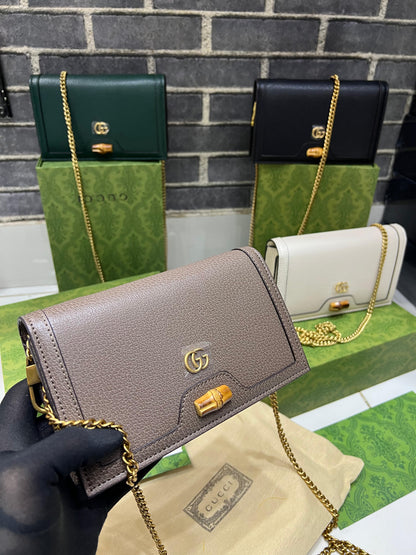 GUCCI Diana Mini – Women Bag with Bamboo Closure (Brown)