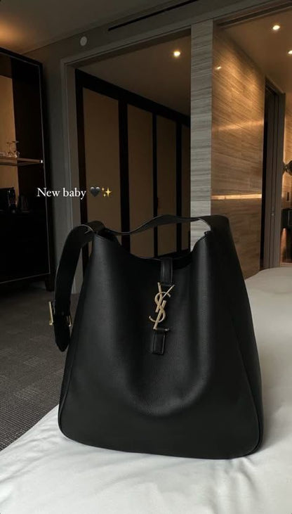 YSL Saint Laurent LE 37 Shopper – Women Bag (Premium Quality) (Black)