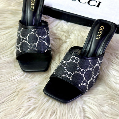 GUCCI Women Sandals – With Brand Box (Black)