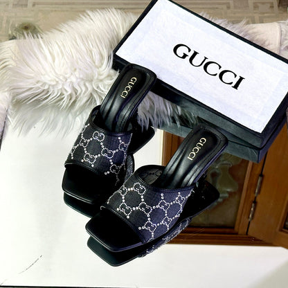 GUCCI Women Sandals – With Brand Box (Black)