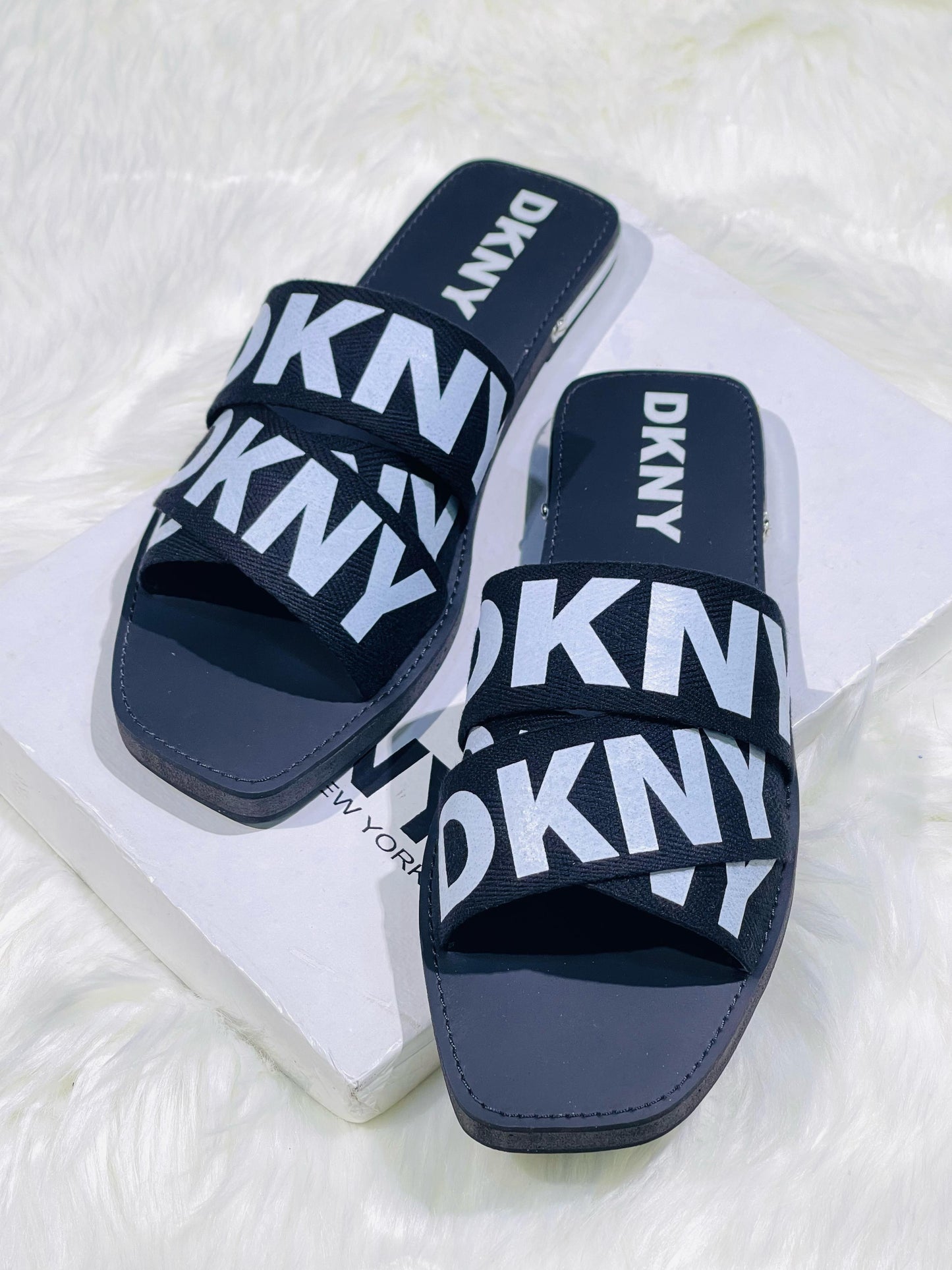 RESTOCKED – DKNY Soft Flats (Blue)