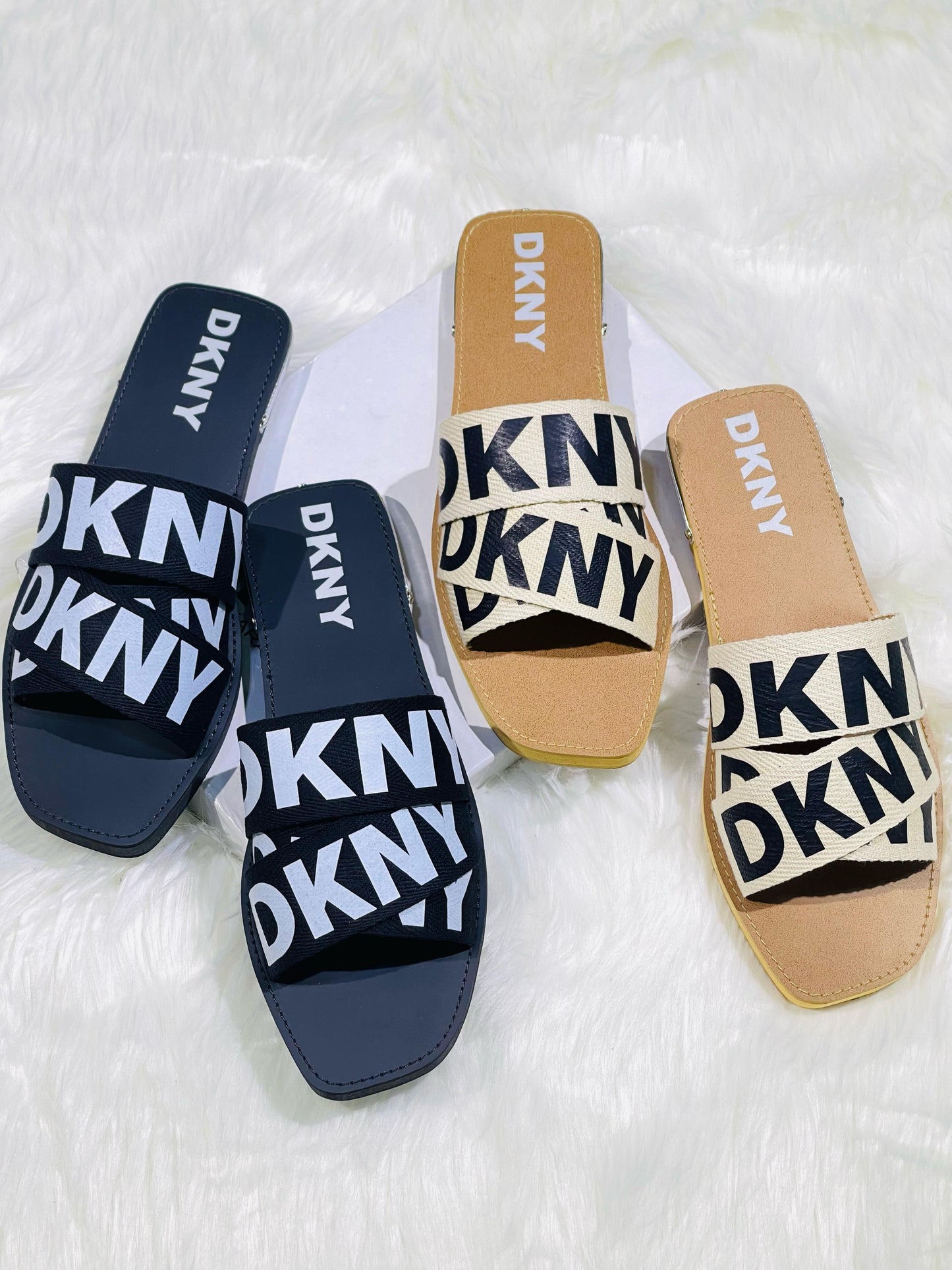 RESTOCKED – DKNY Soft Flats (Blue)
